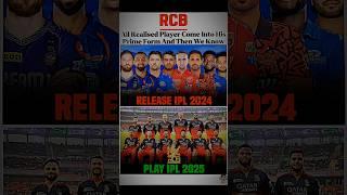 Realised Players Picked By RCB ️