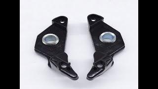 2Pcs L&R Car Headlight Repair Bracket Clips For BMW 5 Series E60