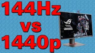 Resolution vs Refresh Rate for Gaming? - ThioJoeTech