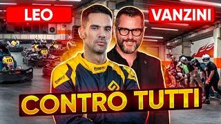 VANZINI e LEO vs TUTTI in GO-KART!