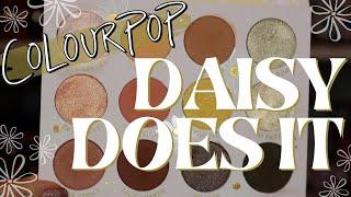 NEW ColourPop Daisy Does It Collection | Close Ups, Swatches + LOTS of Comparisons