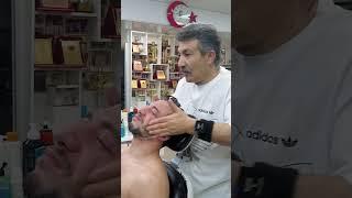 #asmr #massage #sleeprelief #turkishbarber #skincare #barber #massagetherapy #shorts