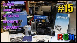 EBAY RETRO GADGETS I BOUGHT Video #15 including Sony CCD-V1OOE and more!