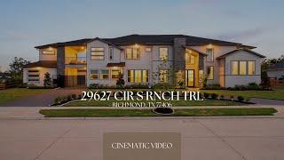 29627 Cir S Rnch Trl, Richmond, TX 77406 - Luxury Waterfront Mansion in Fulshear Run