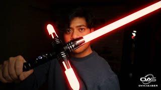 OwnASaber's Cross-Guard Replica Lightsaber| Dunamis (Neopixel)