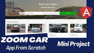 Car Booking App In Angular | Zoom Car Clone | Angular Project | Angular 17 Projects