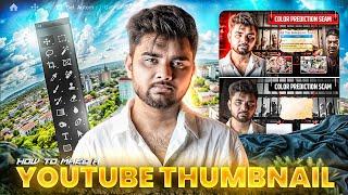 Master in Youtube Thumbnail I How to make a Youtube Thumbnail Like a pro