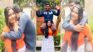 Husband request lift carry challenge️️️️️