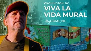 Inclusive Public Art Project: Viva La Vida Mural | My Home, NC