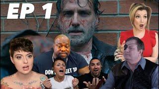 THE ONES WHO LIVE Walking Dead REACTIONS