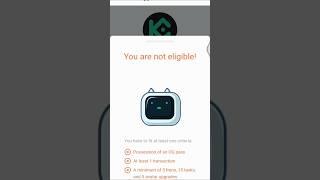 Cats airdrop you are not eligible problem kaise theek Karen#cripto #bitcoinairdrop #catsairdrop