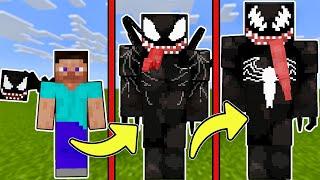 ЗАРАЗИЛ СЕБЯ ВЕНОМОМ В МАЙНКРАФТ КАРНАЖ VENOM CARNGE MINECRAFT