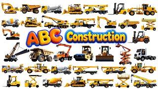 The A to Z of Construction Vehicles + More Nursery Rhymes & Kids Songs - Melody Kids Tv