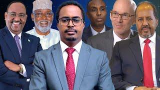 Kulanka Axmed Madoobe & Siciid Deni, cabsida Villa Somalia ka qabto & filashada mucaaradka ka qabaan