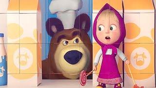 Dairy Shop | Masha and the Bear | Puzzle for kids and for fun | Puzzle Lovers