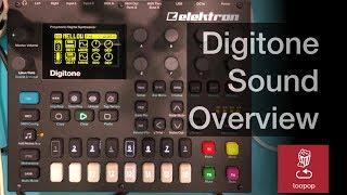 Elektron Digitone: How does it sound? 32 factory patterns, no talking