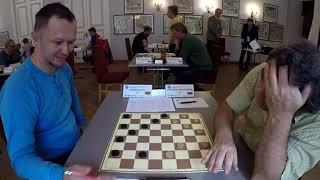 Shvartsman - Valiuk. European Draughts-64 Championship 2021