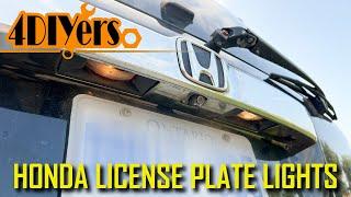 How to Replace the License Plate Light Bulbs on a 2009 to 2015 Honda Pilot