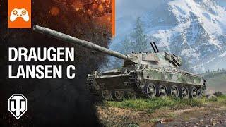 DRAUGEN LANSEN C // ТРИ ОТМЕТКИ ДЛЯ ДУШИ!!! // WOT Console PS-4 PRO