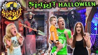 Taking Our Kids to Spirit Halloween!!! Our Scariest Compilation Yet!