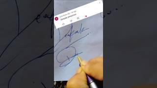 Make simple signature ️ of  Deepak #shorts #signature