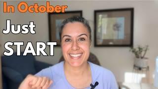 If you're over 40 get on YouTube NOW (Oct'24)⭐How to use VLOGTOBER to start YouTube the EASY way