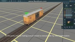 Trainz: A New Era Tutorial - How to Create Your Own Working Freight Station