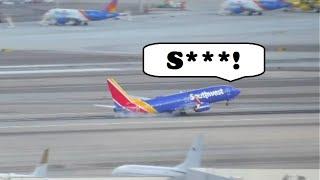 Hard landing in Las Vegas (Southwest Airlines)