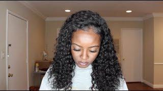 THIS HAIR IS SO BOUNCY!!! Brazilian Deep Wave | Eullair Hair Review