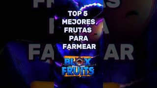 Top 5 MEJORES FRUTAS PARA FARMEAR en BLOX FRUIT #bloxfruits #bloxfruts #bloxfruitsbloxfruits