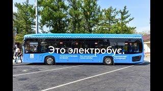 На дорогах Москвы появились электробусы