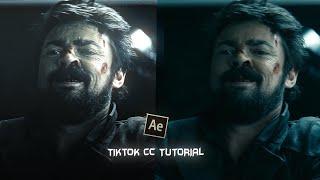 tiktok quality cc tutorial ; after effects (preset in desc.)