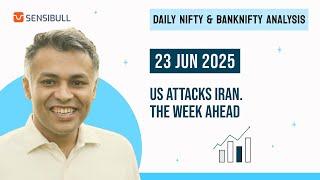 NIFTY & BANK NIFTY Analysis for Tomorrow | Stock Market Outlook | 23 June 2025, Monday