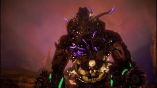 Horizon Zero Dawn Daemonic Fireclaw Final Boss Frozen Wilds DLC