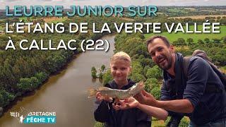 Leurre junior sur l'étang de la verte vallée à Callac (22)