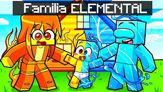 Jugando como FAMILIA ELEMENTAL en Minecraft!