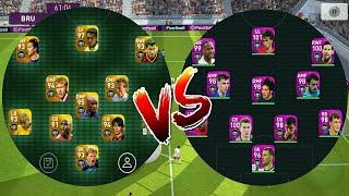 LEGEND PLAYERS VS FEATURED PLAYERS  PES2020 MOBILE