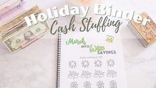 Holiday Binder Cash Stuffing 2025 | NEW Savings Challenges