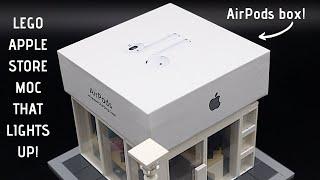 I used a AirPods box to build a LEGO Apple Store!