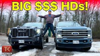 Ford F-250 Limited vs GMC Sierra 2500 Denali Ultimate - Which Luxury Truck is Better?