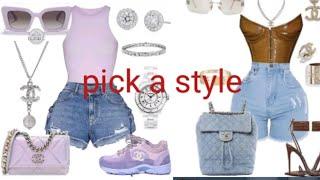 Make a choice ( Trendy outfits)