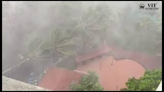 Rains in Vellore | VIT Vellore Campus | Student life | Green Campus | Life At VIT