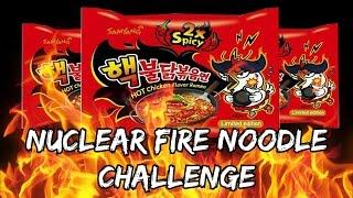 Nuclear Fire Noodle Challenge