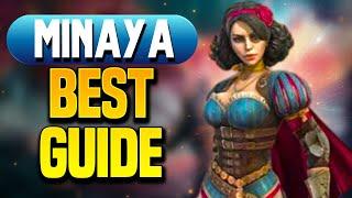 MINAYA | SUPER SOLID SUPPORT POST BUFF! (Build & Guide)