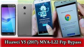 Huawei  Y5 (2017) MYA-L22 Frp Bypass | googleaccount remove youtube update problem not worked youtub