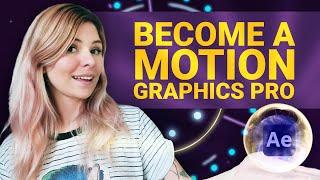 How to Become a Motion Graphics Artist | Learn Motion Design (Self Teach)