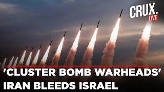 LIVE | TOTAL PANIC In Israel, Iran Unleashes Ballistic Missile Carrying A Cluster Bomb Warhead