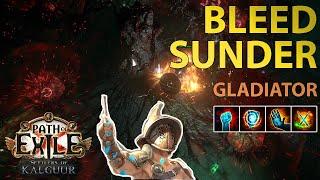 [3.25] Bleed Sunder Build | Gladiator | Settlers of Kalguur | Path of Exile 3.25