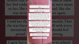 My 12 year old self #firstperiod #periods #school #menarche #tweening