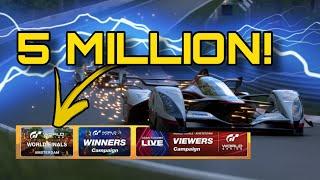 5 Million Credits Up For Grabs with GT World Series Events